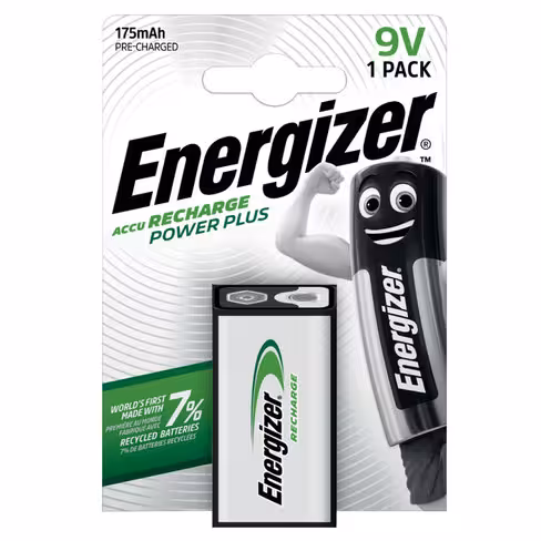 Pile rechargeable Energizer hr22/9v