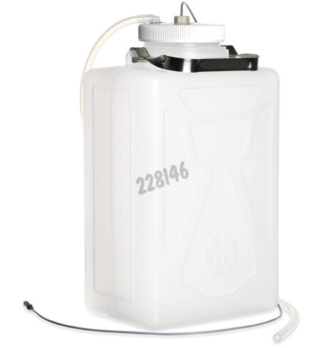 Flacon rectangulaire de récuperation des dechets 9 l Wellwash versa - Ref : N10814