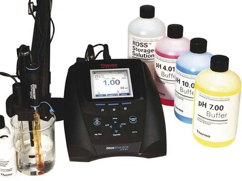 Multimètre de paillasse double canal ph/ise orion dual star avec elect ph8102