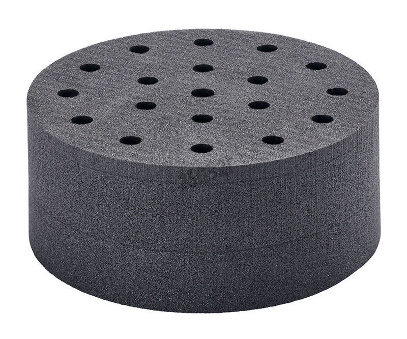 Portoir insert vg 3.32 pour ika vortex genius 3 capacité 18 tubes Ø 10 mm - Ref : 3343900