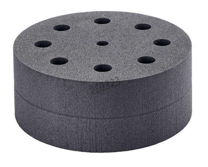 Portoir insert vg 3.34 pour ika vortex genius 3 capacité 8 tubes Ø 16 mm - Ref : 3344100