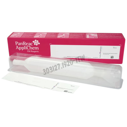 Sodium thiosulfate 0,1 mol (24,818g na2s2o3.5h2o) pour préparer 1l de solution 0,1n , 1 ampoule