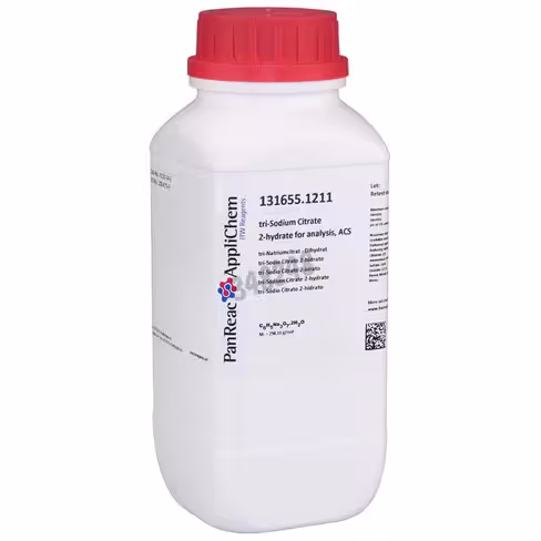 Tri-sodium citrate 2-hydrate pour analyses, acs 1 kg