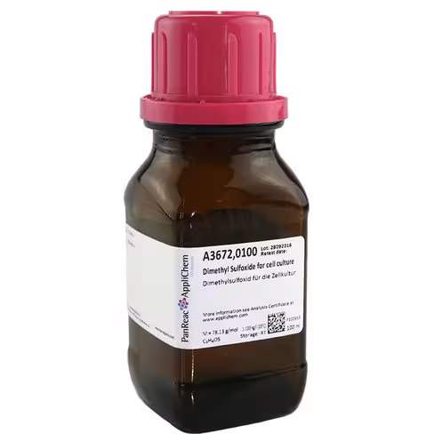 Dimethyl sulfoxide pour culture cellulaire 100 ml