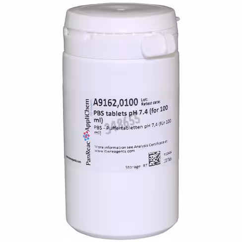 Comprimés pbs ph 7,4 (pour 100 ml) 100 pcs