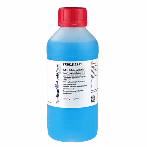 Solution tampon ph 10,00 (20°c) (couleur bleu) 1 l
