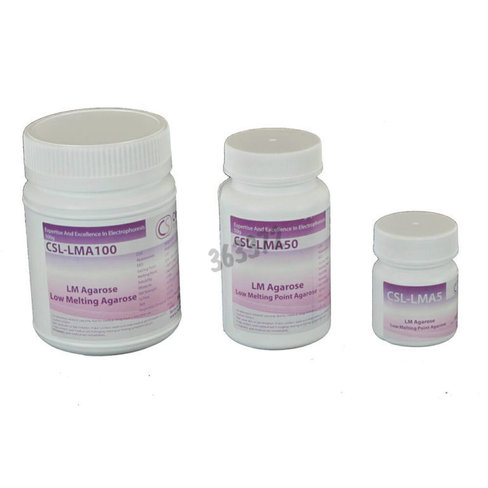 Gel d agarose en poudre à point de fusion faible 5 g