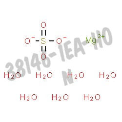 Solution concentrée de sulfate de magnésium pour une solution standard 1 l 0,1m 1 pcs