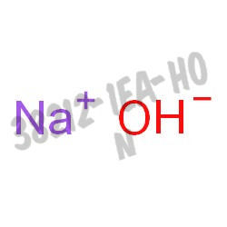 Solution concentrée d hydroxyde de sodium pour une solution standard 2l 1m 250 ml 1 pcs