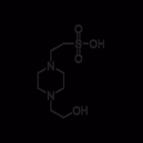 HEPES cell culture reagent sup à98% 50 g