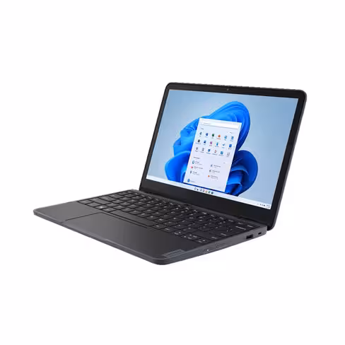 PC portable Lenovo 300w convertible - 11,6'' Intel N100 - 4 Go - 128 Go SSD - Windows 11 Pro