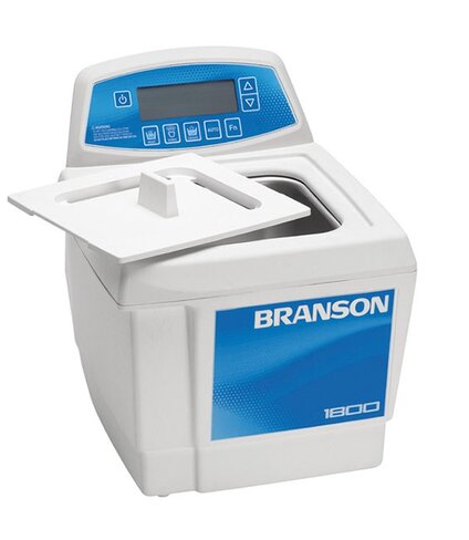 Bain ultrasons Bransonic m1800h-e avec couvercle