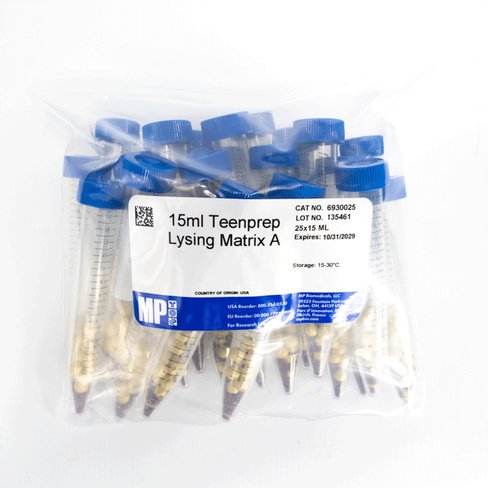 Teena lysing matrix tubes 25x 15 ml 25x15mL Tubes