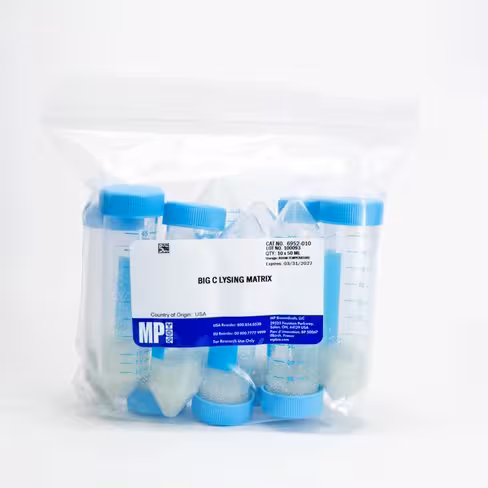 Bigc lysing matrix tubes 10 x 50 ml