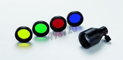 Element focalisateur et jeu de filtres pour fibre jusqu'à Ø 5 mm - Ref : 9705170