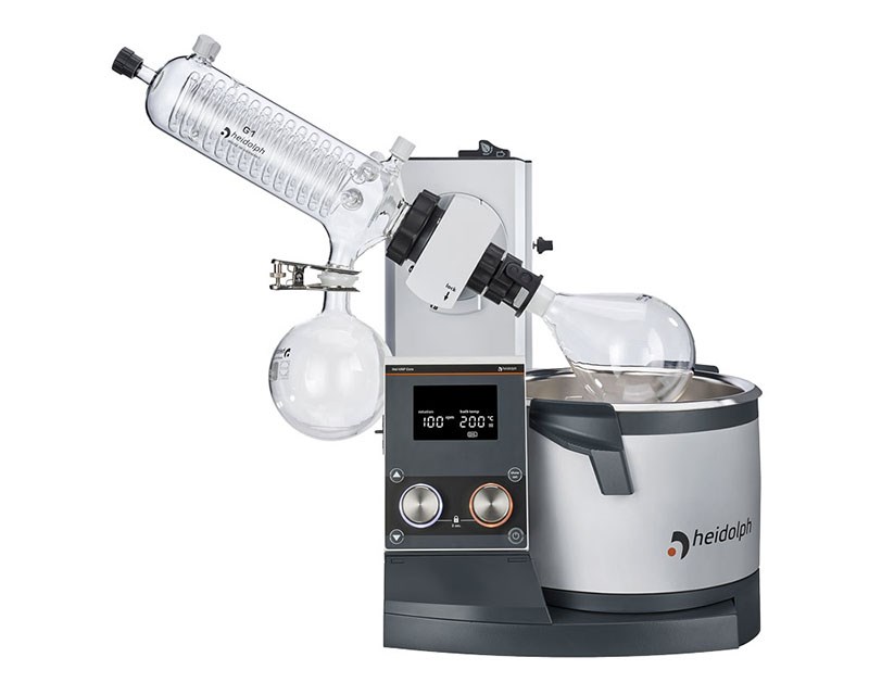 Evaporateur rotatif hei-vap core hl/g3 levage manuel avec verrerie