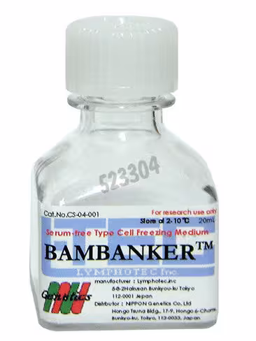 Milieu de congelation bambanker 20 ml