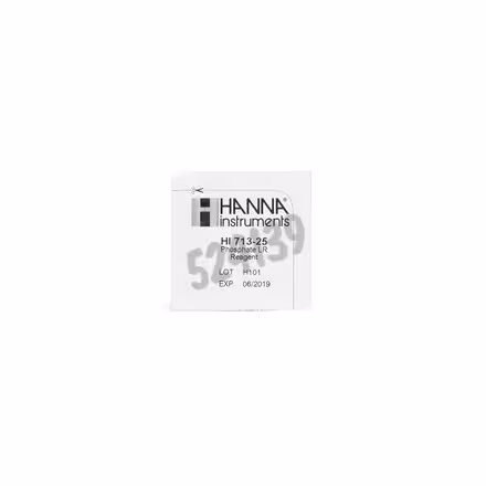 Réactifs pour phosphates (hi 713) 25 tests 1 pcs