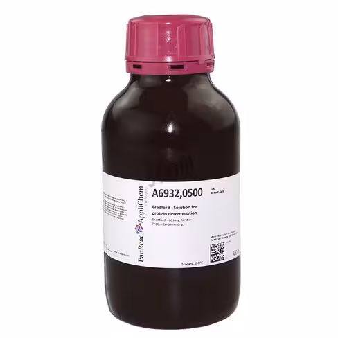 Bradford - solution pour quantification de la concentration en protéine 500 ml