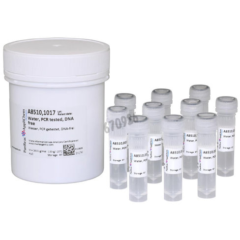 Eau, testée pcr, dna free 1,7 ml 10 pcs