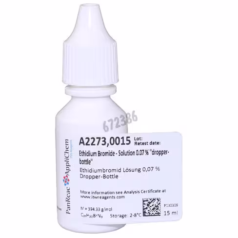 Ethidium bromure - solution 0.07 % dropper-bottle 15 ml