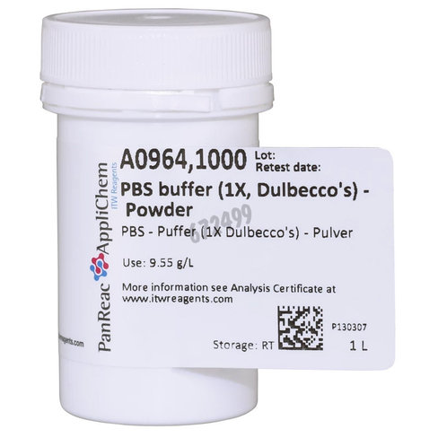 Pbs tampon (1x, dulbecco s) - poudre 1 l