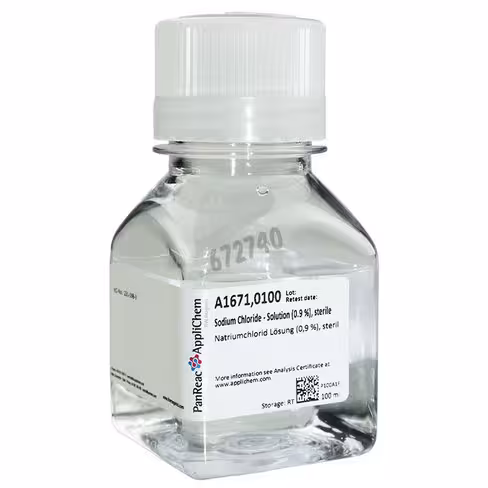 Sodium chlorure - solution 0.9 % , stérile 100 ml