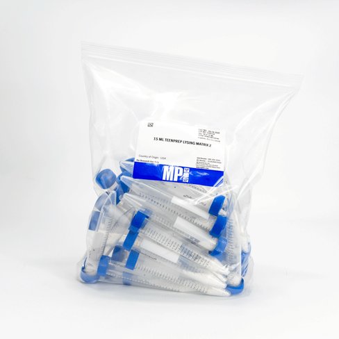 X50 teenprep lysing matrix z 15 ml tubes