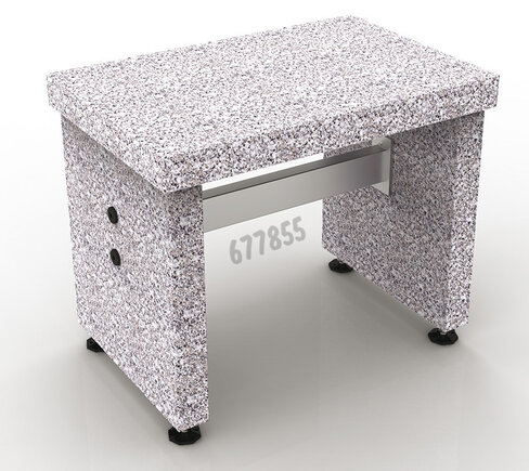 Table anti-vibration 900 x 600 x 750 mm