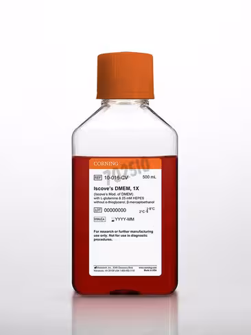 Iscove modifié DMEM avec L-Glutamine sans Pyruvate 500ml 6 bouteilles