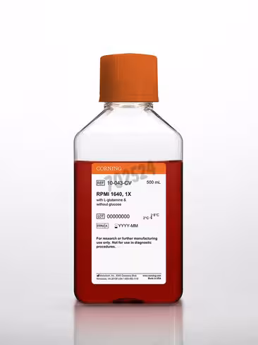 RPMI 1640 avec L-Glutamine sans Glucose 3 L