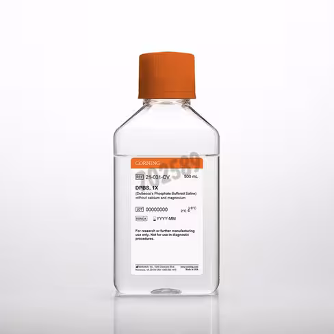 DPBS 1X sans Calcium et Magnésium 500ml 6