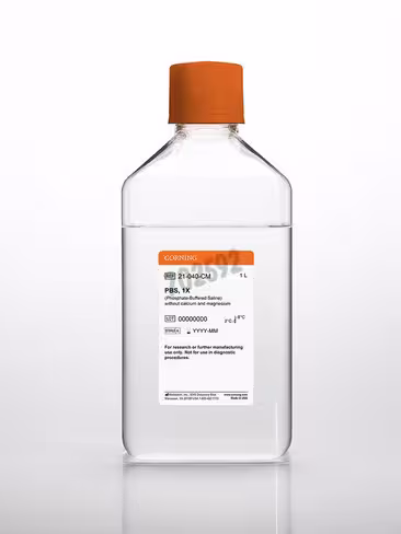 PBS 1X sans Calcium et Magnésium 1l 6 bouteilles