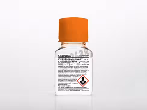 Pénicilline-Strepto-L-Glutamine 100X 29.2mg/mL 100ml 6 bouteilles