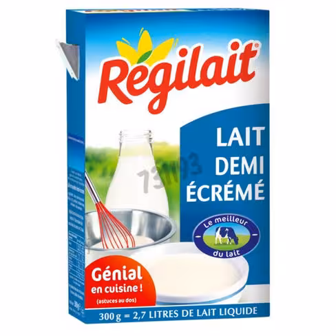 Lait regilait demi ecreme 300 g