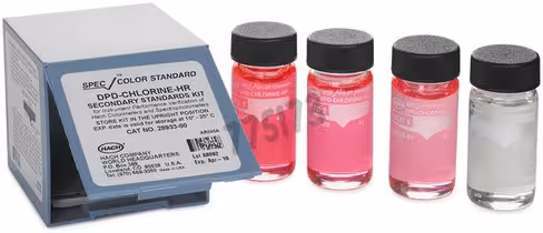 Etalon chlore 2-10 mg/l hach 1 unité