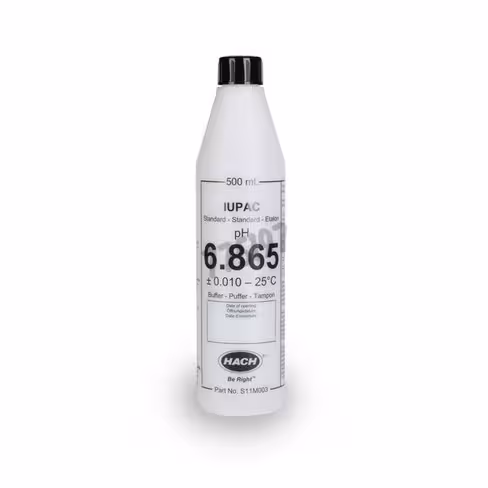 Solution étalon ph iupac ph 6.865 a 25 °c certifie 500 mL