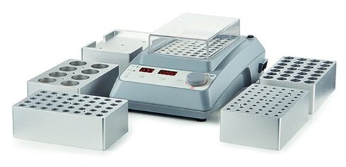 Bain à sec digital hb120-s avec 1 bloc pour 40 microtubes 2,0 ml