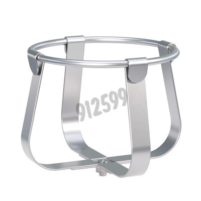 Pince de fixation pour erlen 300ml pour élément agitant pour bain-marie WTB35