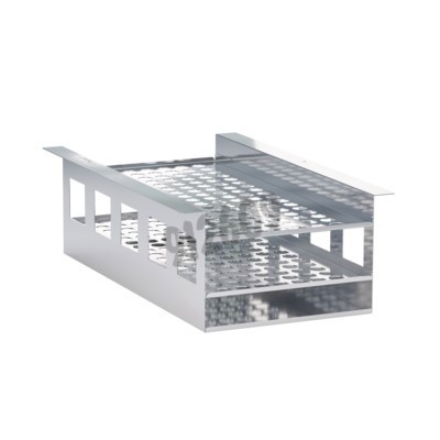 Rack pour 90 tubes diam.18mm pour élément agitant pour bain-marie WTB15