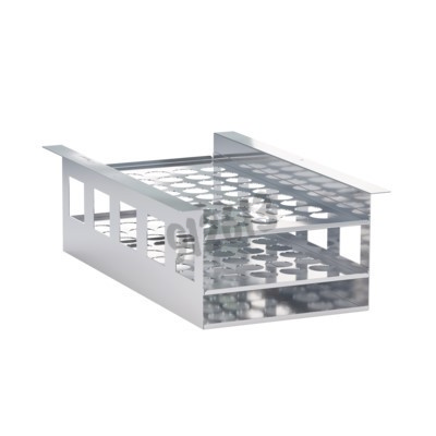 Rack pour 25 tubes diam.32mm pour élément agitant pour bain-marie WTB15