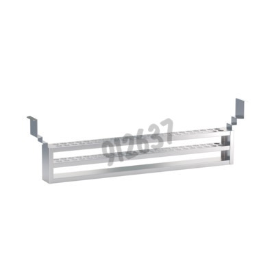 Rack longitudinal 2 rangées pour 24 tubes diam.14,5mm pour bain-marie WTB15