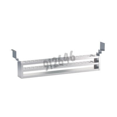 Rack longitudinal 2 rangées pour 24 tubes diam.18mm pour bain-marie WTB24