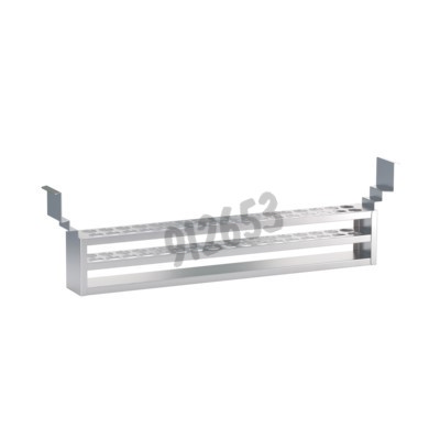 Rack longitudinal 2 rangées pour 20 tubes diam.21mm pour bain-marie WTB15