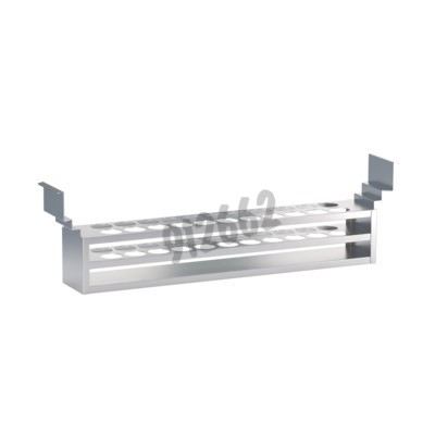Rack longitudinal 2 rangées pour 12 tubes diam.32mm pour bain-marie WTB24