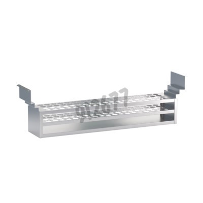 Rack longitudinal 4 rangées pour 48 tubes diam.18mm pour bain-marie WTB15