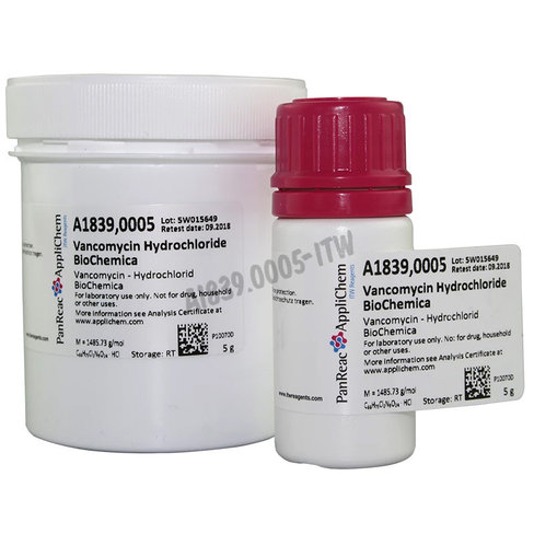 Vancomycine hydrochlorure biochemica 5 g