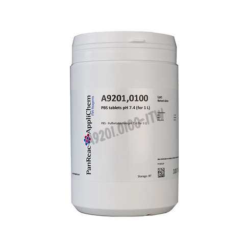 Comprimés de pbs ph 7,4 (pour 1 l) 100 pcs