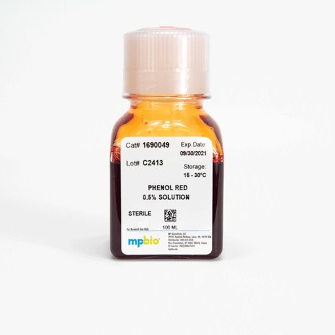 Phenol red 0.5% solution 100 mL