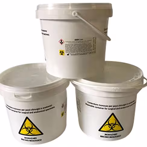 Pots avec Formol pré-dosé, 3000 ml x 5